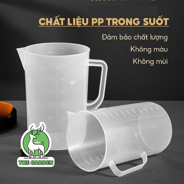 Ca đong nhựa | Dung tích 250ml