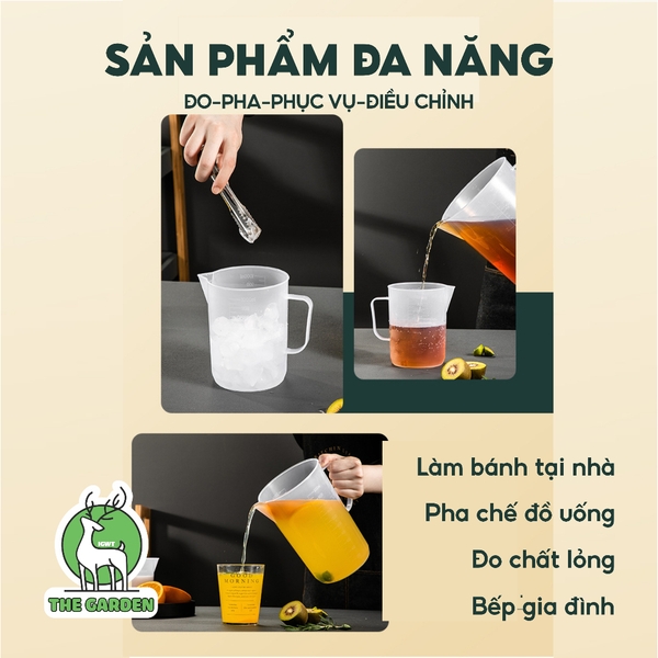Ca đong nhựa | Dung tích 250ml