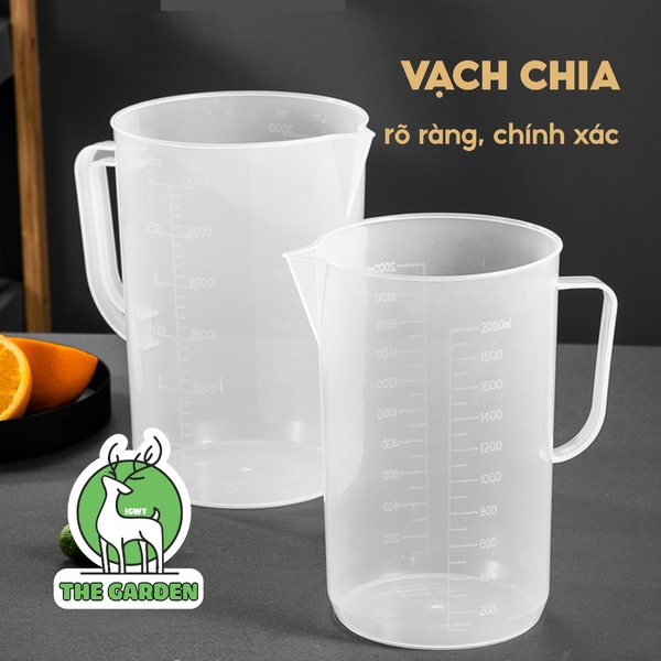 Ca đong định lượng bằng nhựa | Dung tích 100ml