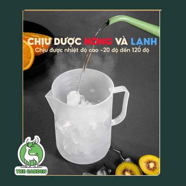 Ca đong định lượng | Ca đong nhựa 2000ml