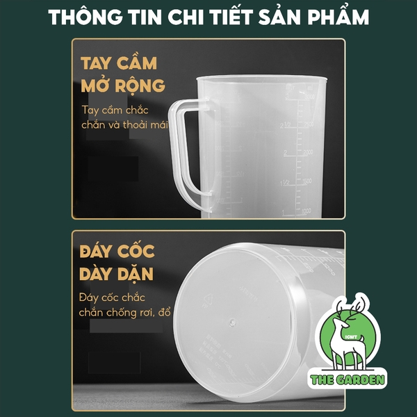 Ca đong nhựa | Dung tích 5000ml