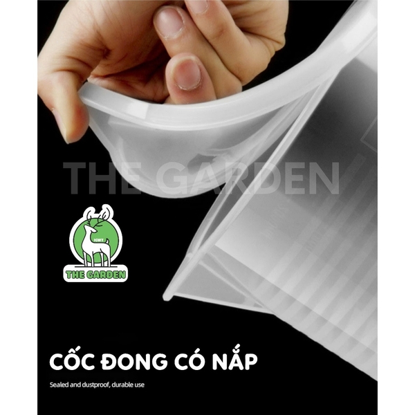 Ca đong nhựa | Dung tích 3000ml | Có nắp