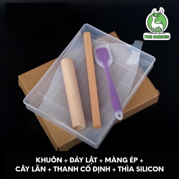 Khuôn làm kẹo nougat 60 viên | Bộ 6 chi tiết