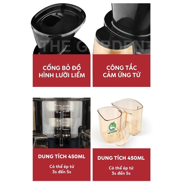 Máy ép chậm trái cây Hurom HU-19SGM