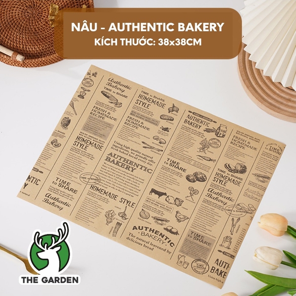 Giấy báo gói bánh sandwich | Kích thước 28x38cm | Combo 50