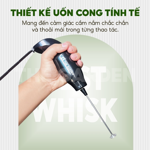Máy tạo bọt sữa, đánh bọt cafe, máy trộn cầm tay THE GARDEN TG-25 Công Suất 25W Tiện Lợi