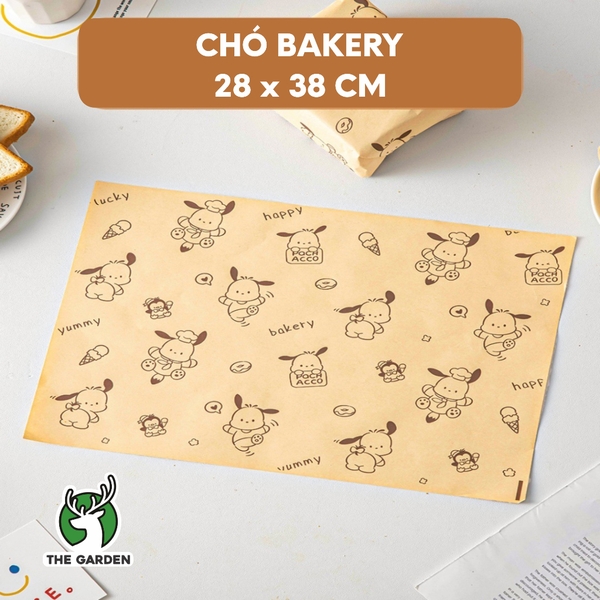Giấy báo gói bánh sandwich | Kích thước 28x38cm | Combo 50
