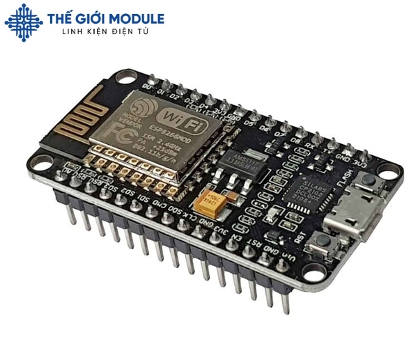 Module RF thu phát Wifi ESP8266 NodeMCU Lua CP2102 | Thế Giới Module