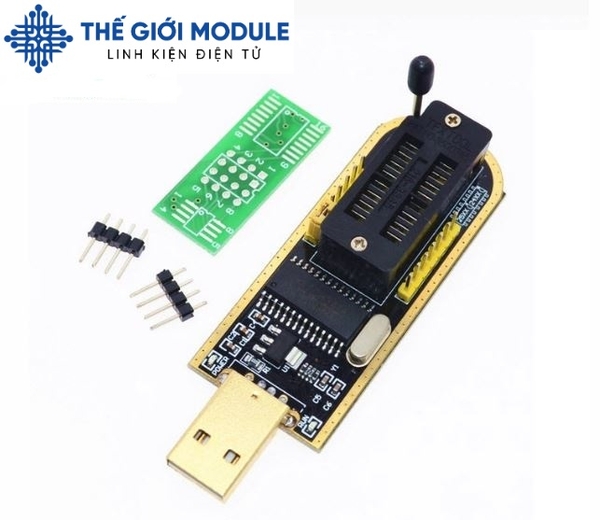 Mạch nạp EEPROM flash SPI CH341A programmer | Thế Giới Module