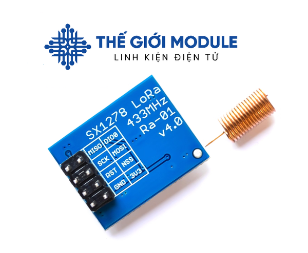 Module thu phát RF SPI Lora RA-01 SX1278 433Mhz | Thế Giới Module