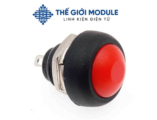 Nút nhấn nhả chống nước PBS-33B 12MM | Thế Giới Module