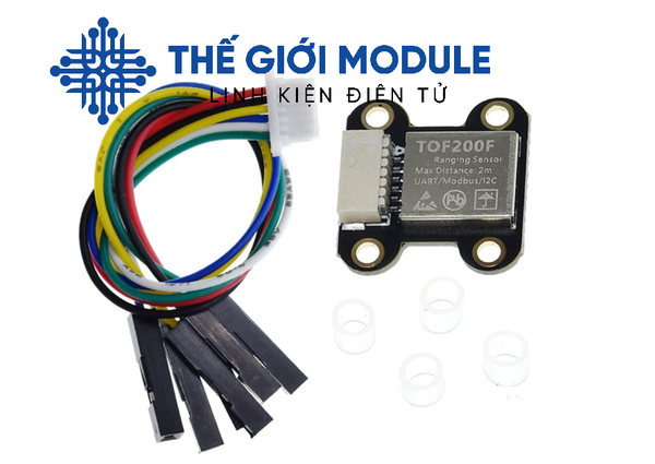 Cảm biến khoảng cách bằng tia laser TOF200F 2M | Thế Giới Module