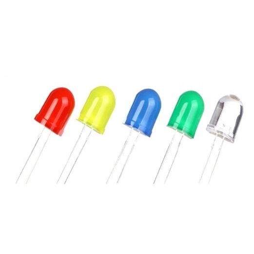 Led màu 10mm (vàng, xanh lá, xanh dương) | Thế Giới Module
