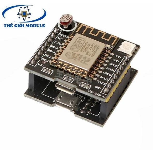 Module RF thu phát wifi ESP8266 V12 mini | Thế Giới Module
