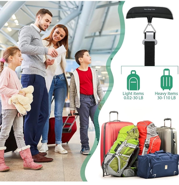 Digital Handheld Luggage Scale (Bagāžas Svaru). Luggage Scale, Electronic Scale, Portable Scale, Hook Scale, Parcel Scale, 50KG Mini Hanging Scale, Portable Spring Lifting Scale, Fishing Scale