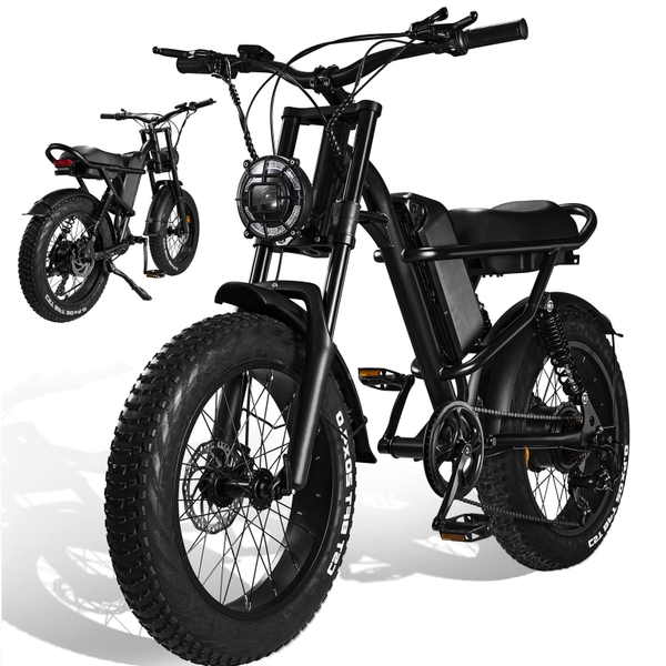 Electric Fat Bike (Elektriskais velosipēds ar lielām riepām)
