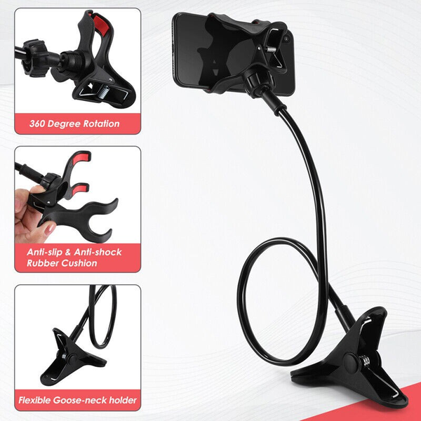 Universal Mobile Phone Holder Flexible Lazy Holder Adjustable Cell Phone Clip Home Bed Desktop Mount Bracket Smartphone Stand
