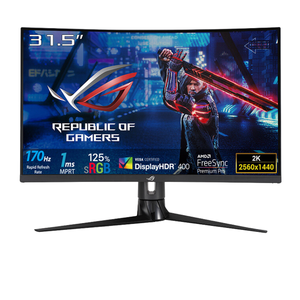 Màn hình cong Asus XG32VC 31.5inch WQHD VA 170Hz 1ms 400nits Freesync Cong