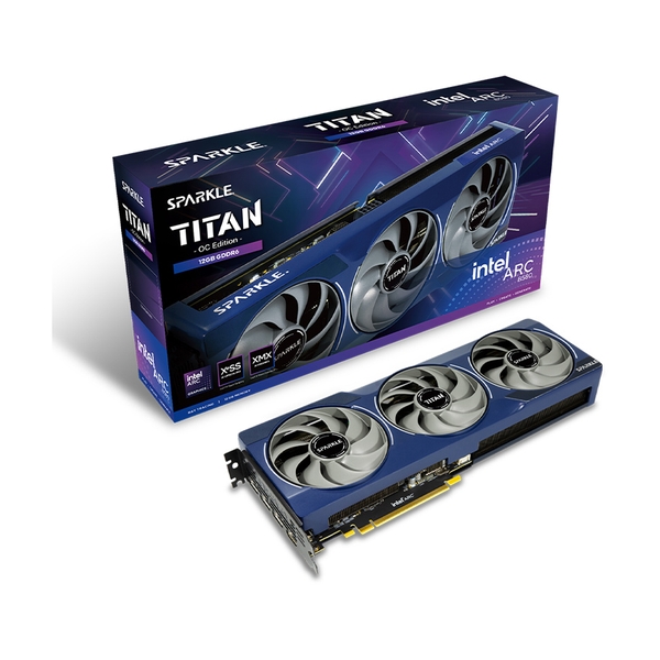 Card màn hình SPARKLE Intel Arc B580 TITAN OC