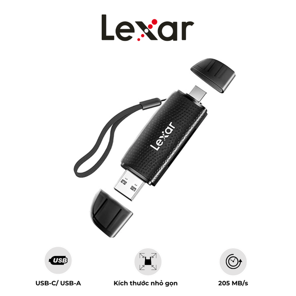 Đầu đọc thẻ LEXAR USB RD ( LRW310X- BNBNG )