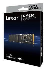 SSD Lexar SSD NM620 256GB M.2 2280 PCIe Gen3x4