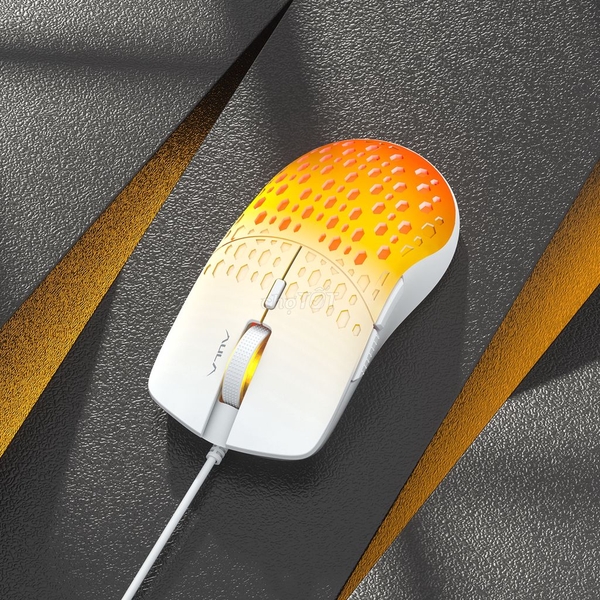 Chuột gaming có dây Aula S11 Pro (vàng)