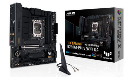 Bo mạch chủ ASUS TUF GAMING B760M-PLUS WIFI DDR4