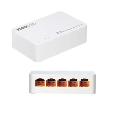 Switch Totolink S505G (Gigabit (1000Mbps)/ 5 Cổng/ Vỏ Nhựa)