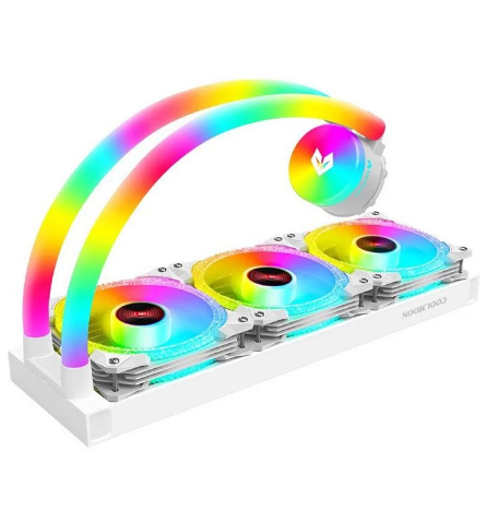 Tản nhiệt nước Coolmoon Aosor 360-X RGB white