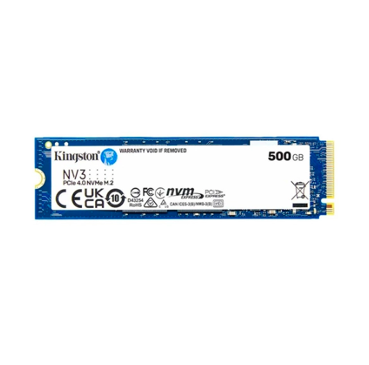 SSD Kingston NV3 500GB NVMe M.2 2280 PCIe 4.0