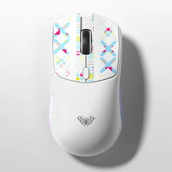 Chuột không dây và có dây gaming AULA SC580X WHITE