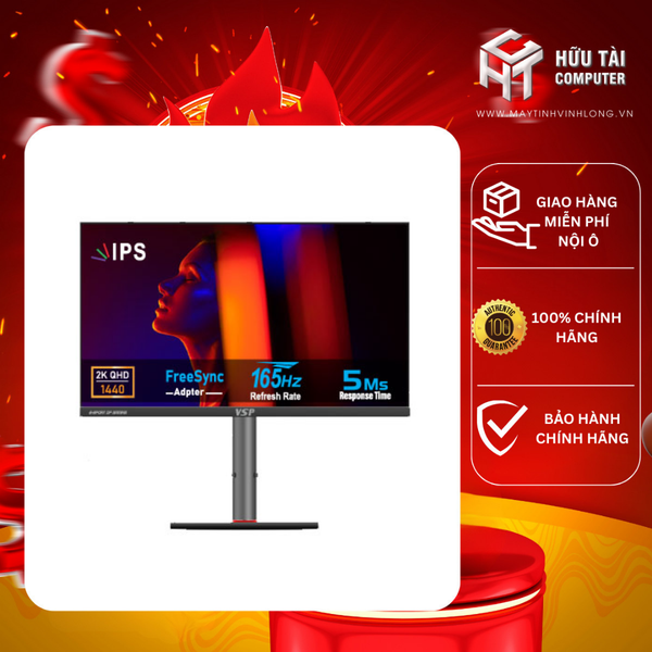 MÀN HÌNH VSP VU271Q 27 INCH 2K ESPORT GAMING QHD /USB-C TYPE-C