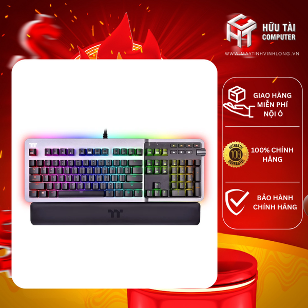 Bàn phím Thermaltake Argent K5 RGB Silver Switch