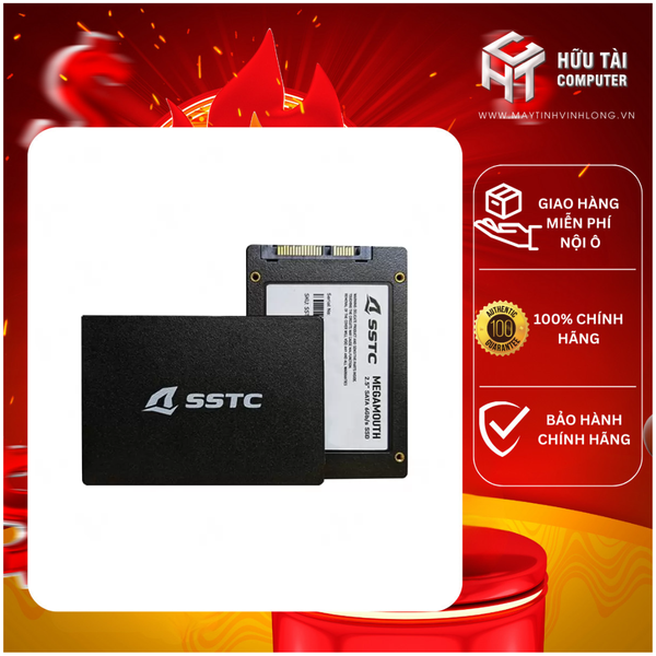 Ổ Cứng SSD 1TB SSTC Megamouth | Sata III, 2.5 inch, SSTC-MMP1TB-25