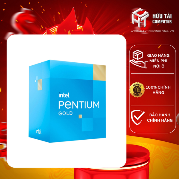 CPU Intel Pentium Gold G6405 (4.1GHz, 2 nhân 4 luồng, 4MB Cache, 58W) – Socket Intel LGA 1200)