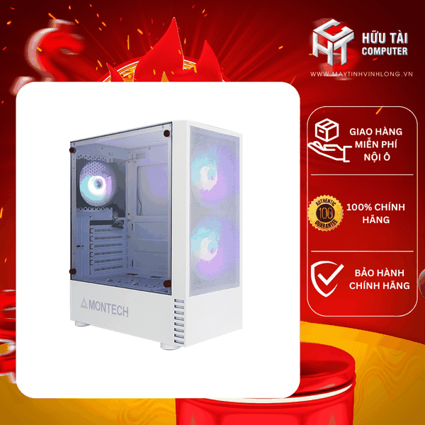 Case X2 MESH White Montech