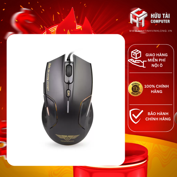 Chuột có dây Gaming NEWMEN N5000S (LED, Silent switch )