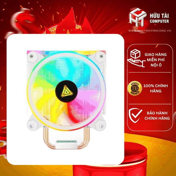 Tản Nhiệt CPU VSPTech V400 Plus RGB Air Cooling