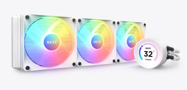 Tản nhiệt AIO NZXT Kraken 360 RGB WHITE (RL-KR360-W1)
