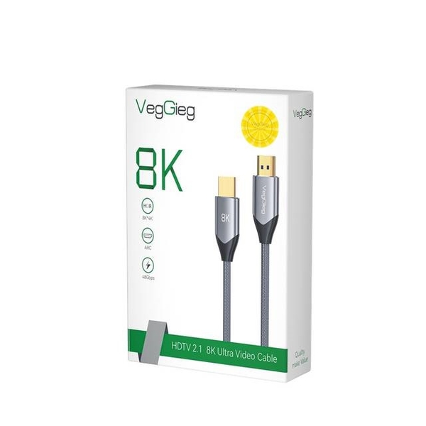Cáp HDTV 2.1 8K 1,5m VegGieg V-H402