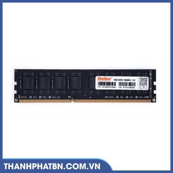 Ram Kingspec 8GB (8Gbx1) DDR3 1600MHz