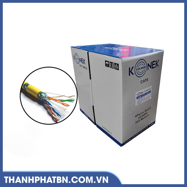 Dây cáp  Golden Konek Cat6  UTP ECO ( 305m/ cuộn)