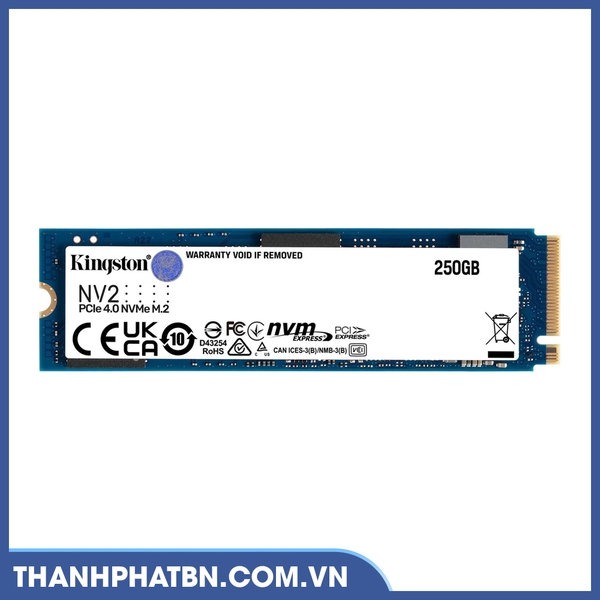 Ổ cứng SSD Kingston NV2 250GB PCIe Gen4 x4 NVMe M.2 (SNV2S/250G)