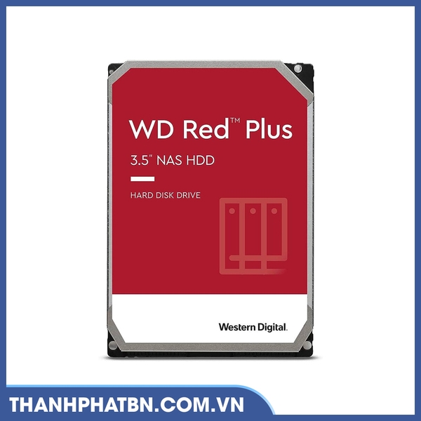 Ổ cứng Western Digital Red Plus 4TB 3.5 inch 256MB Cache 5400RPM WD40EFPX