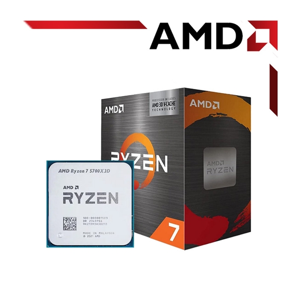 CPU AMD Ryzen 7 5700X3D (Zen 3| AM4)