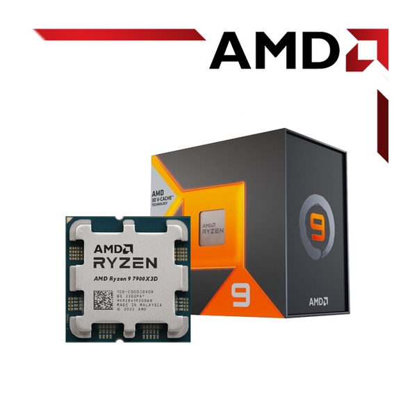 CPU AMD Ryzen 9 7900X3D (Zen 4| AM5)
