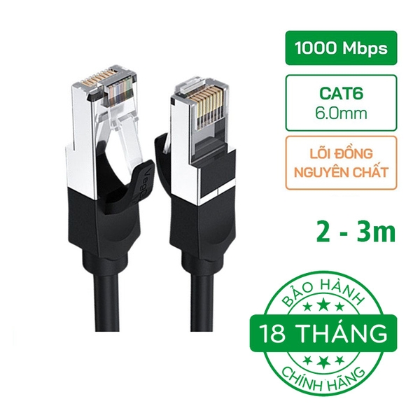 Dây Mạng VegGieg Bấm Sẵn 2 đầu RJ45 UTP CAT6 V-E633