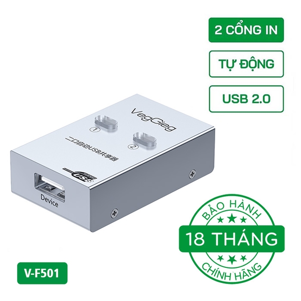 Bộ Chia Máy In VegGieg 1 Ra 2 Tự Động V-F501