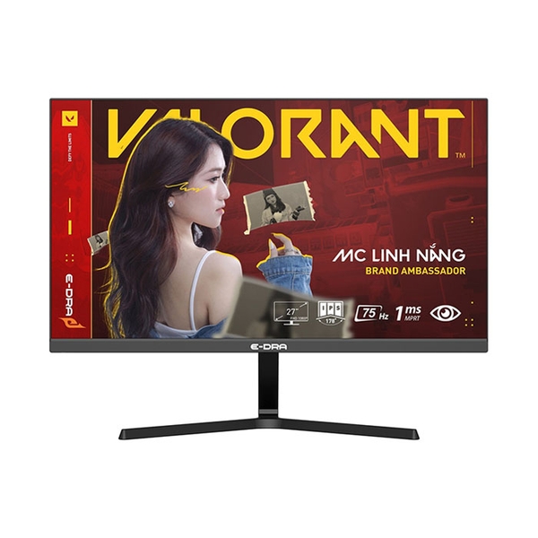 MÀN HÌNH E-DRA EGM27F75 (27 INCH| FHD| IPS| 75HZ| 1MS)