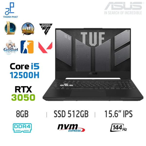 Laptop Asus Tuf Gaming F15 FX507ZC4-HN074W
